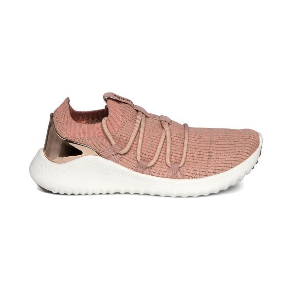 Aetrex Women's Dani Arch Support Sneakers - Pink | USA 8B0OU4N